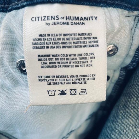 CITIZENS OF HUMANITY ROCKET MARISOL HIGH-RISE CROP - Picture 8 of 9